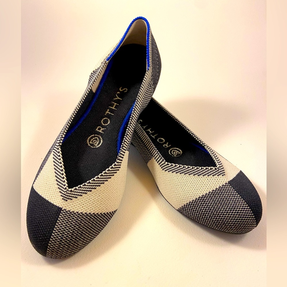 Rothy’s | Black White Cap Toe